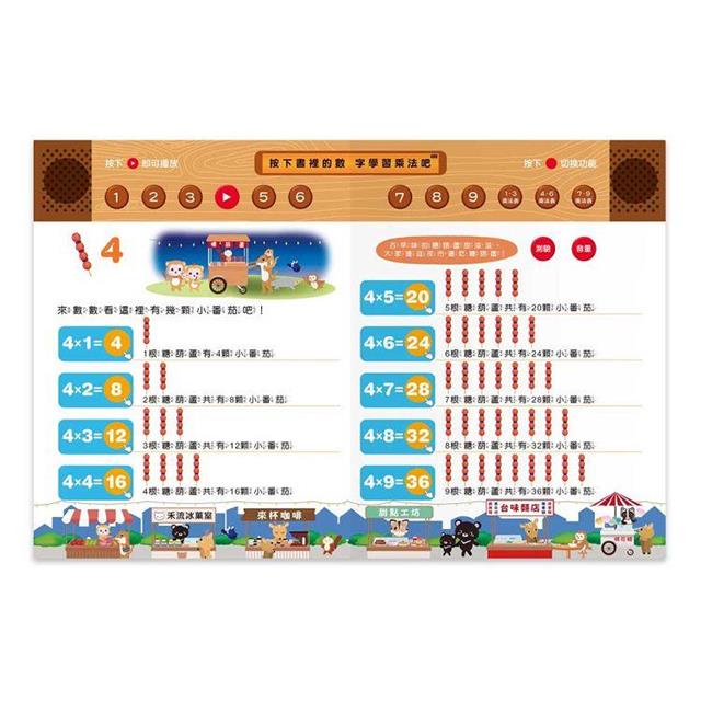 小手觸摸隨身聽-我會跟著數123